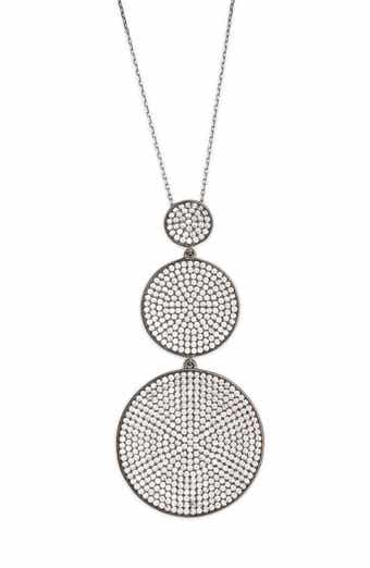 CZ Graduating Pendant Necklace