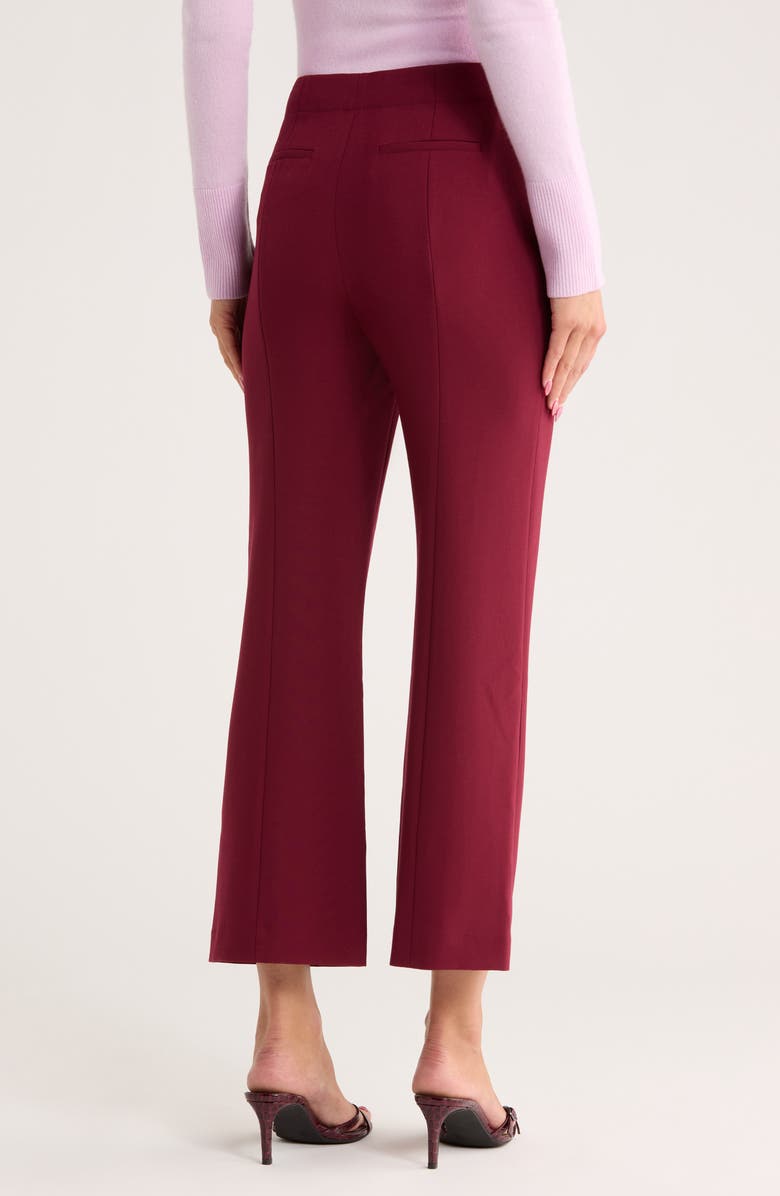Simkhai Mackenzie Straight Leg Pants, Alternate, color, Oxblood