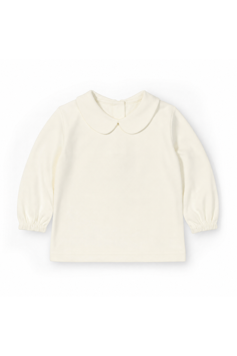 Ivory Long Sleeve Blouse, Main, color, Ivory