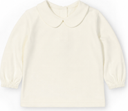 Florence Eiseman Ivory Long Sleeve Blouse