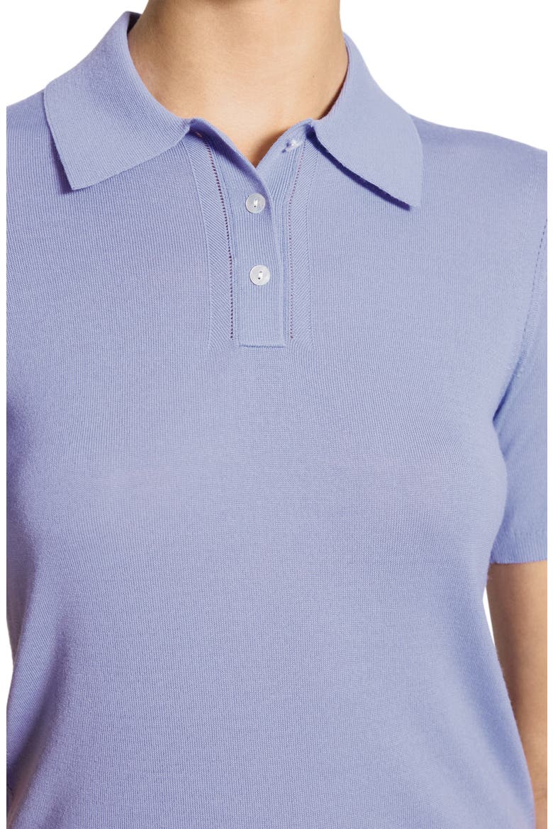 Merino Wool Polo, Alternate, color, LAVENDER GLOW