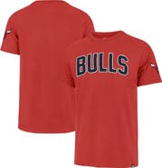 '47 Men's '47 Red Chicago Bulls Franklin Fieldhouse T-Shirt
