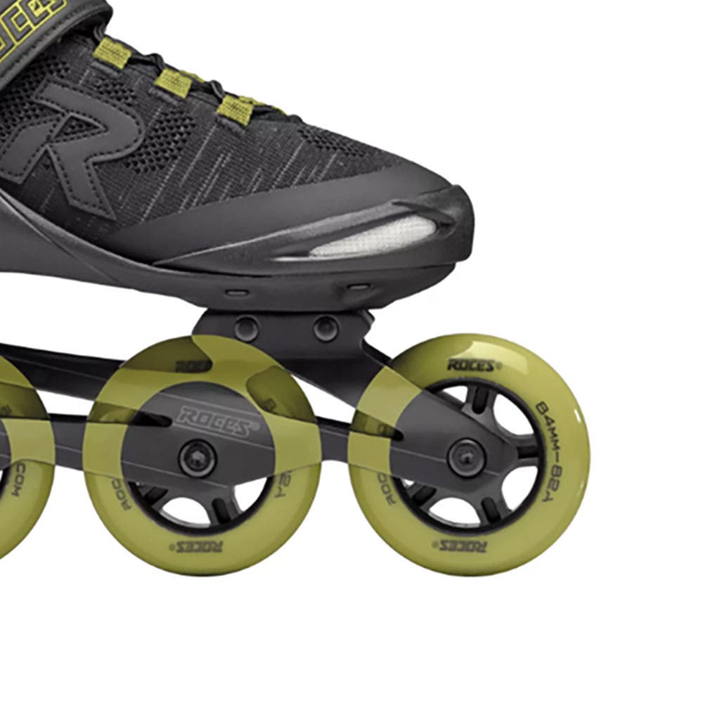 Roces Warp Thread TIF Mens Inline Skates, Alternate, color, Black/Olive Green