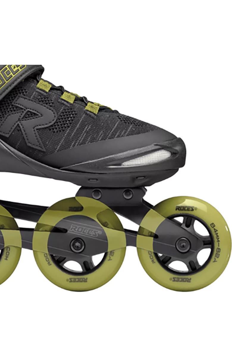 Roces Warp Thread TIF Mens Inline Skates, Alternate, color, Black/Olive Green