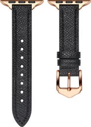 Posh Tech Cleo Skinny Leather Apple Watch® Watchband