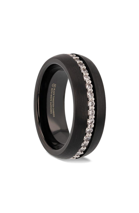 Tsar Tungsten Carbide Domed Ring