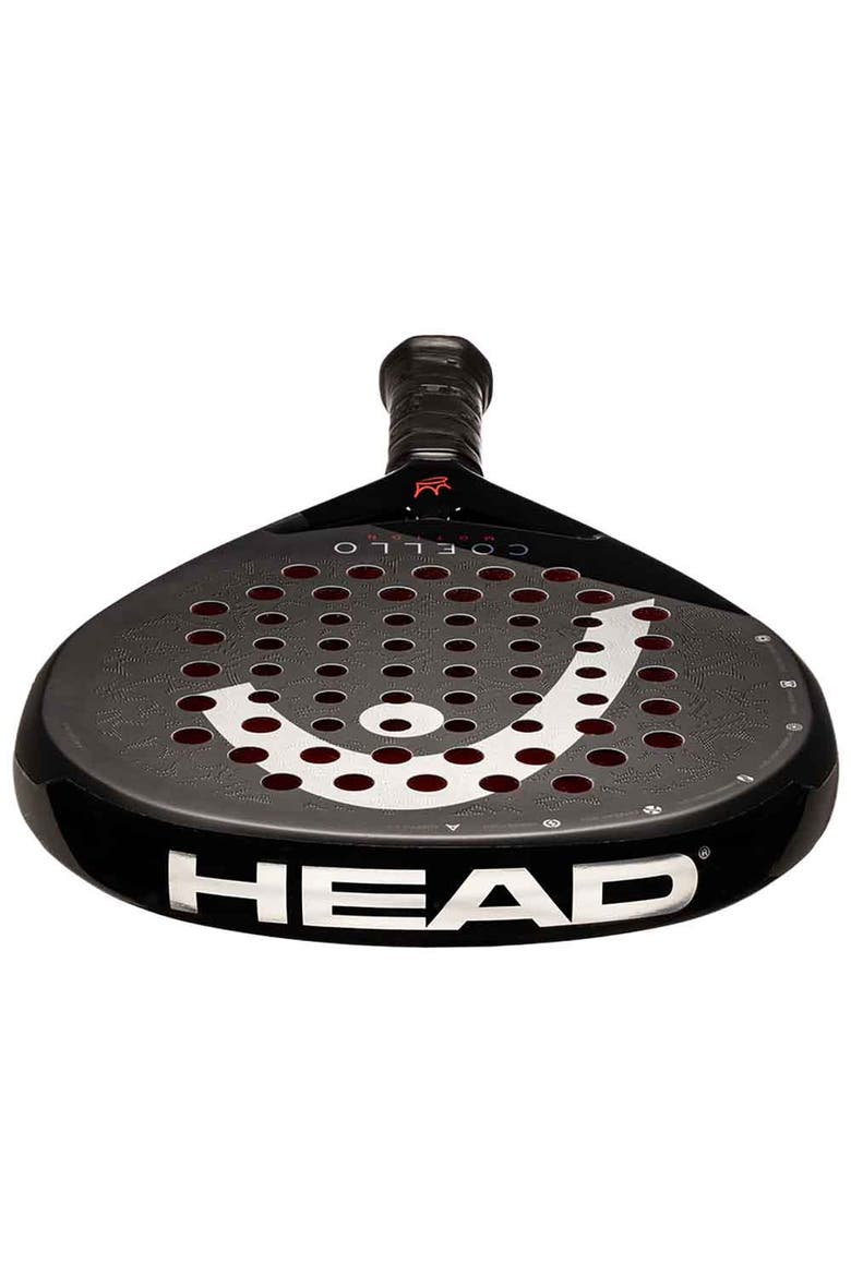 Coello Motion Padel Racquet, Alternate, color, Black/Red