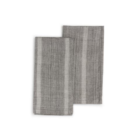 Handwoven Organic Cotton Napkins - Set of 2