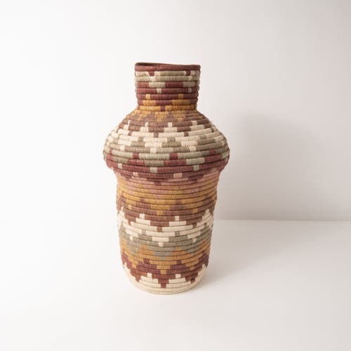 Maadili Collective Zig Zag Grandmother Vase