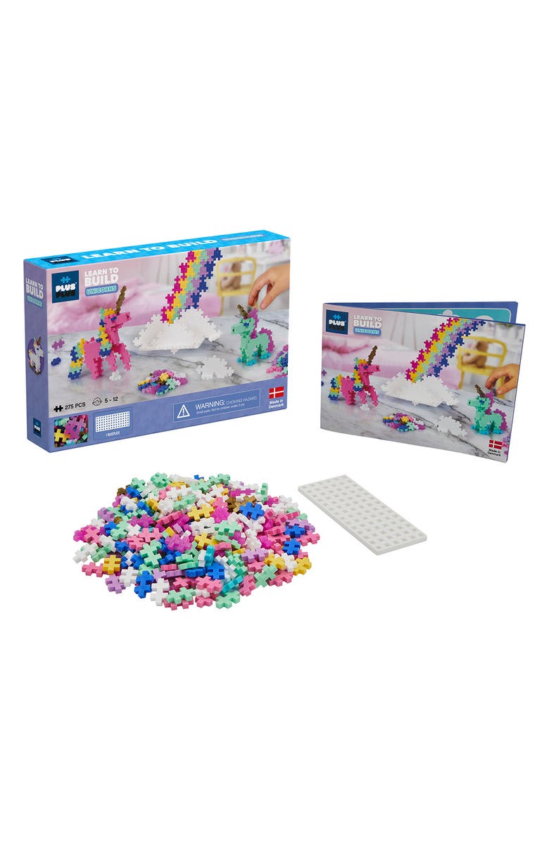 Plus-Plus USA Learn to Build Unicorn Set, Alternate, color, Multi