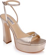 BADGLEY MISCHKA Romina Ankle Strap Platform Sandal
