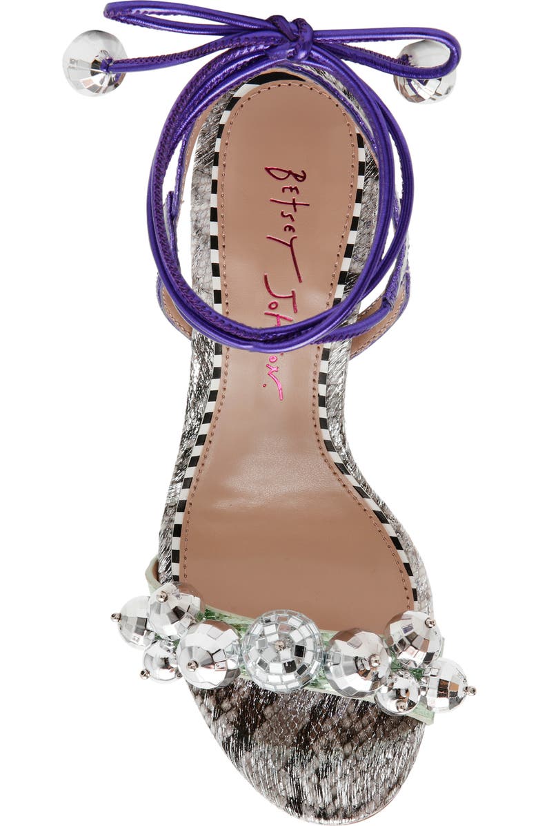 Betsey Johnson Jager Ankle Strap Sandal, Alternate, color,