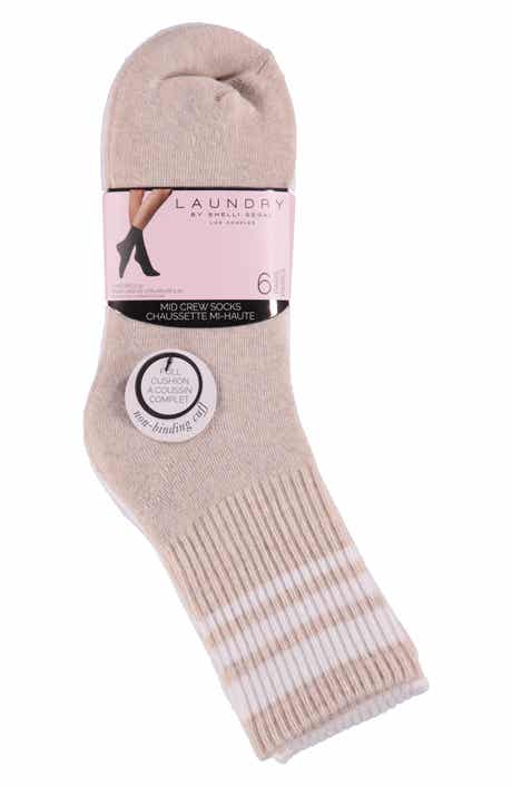 Laundry by Shelli Segal 6-Pack Full Cushion Crew Socks