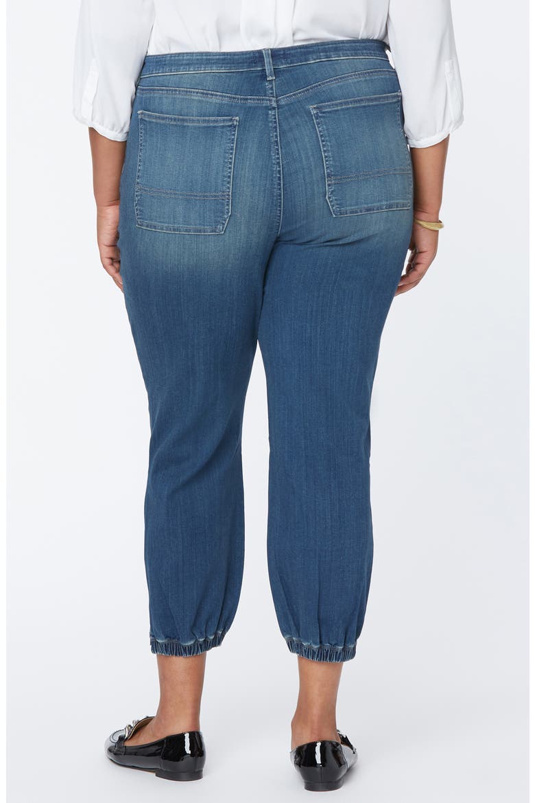 Sure Stretch® Denim Ankle Joggers, Alternate, color, CLEAN BALANCE _ CLBAL