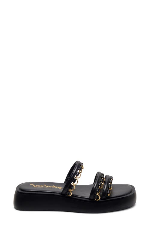 Free People Midas Touch Platform Sandal In Black