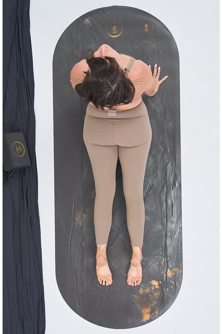 Athlete - Yoga /Pilates Mat - Coconut PU - For an Unheated Flow, Alternate, color, Slate