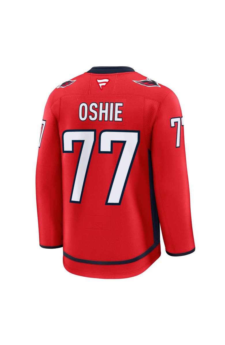 FANATICS Men's Fanatics TJ Oshie Red Washington Capitals Home Premium Jersey, Alternate, color, 