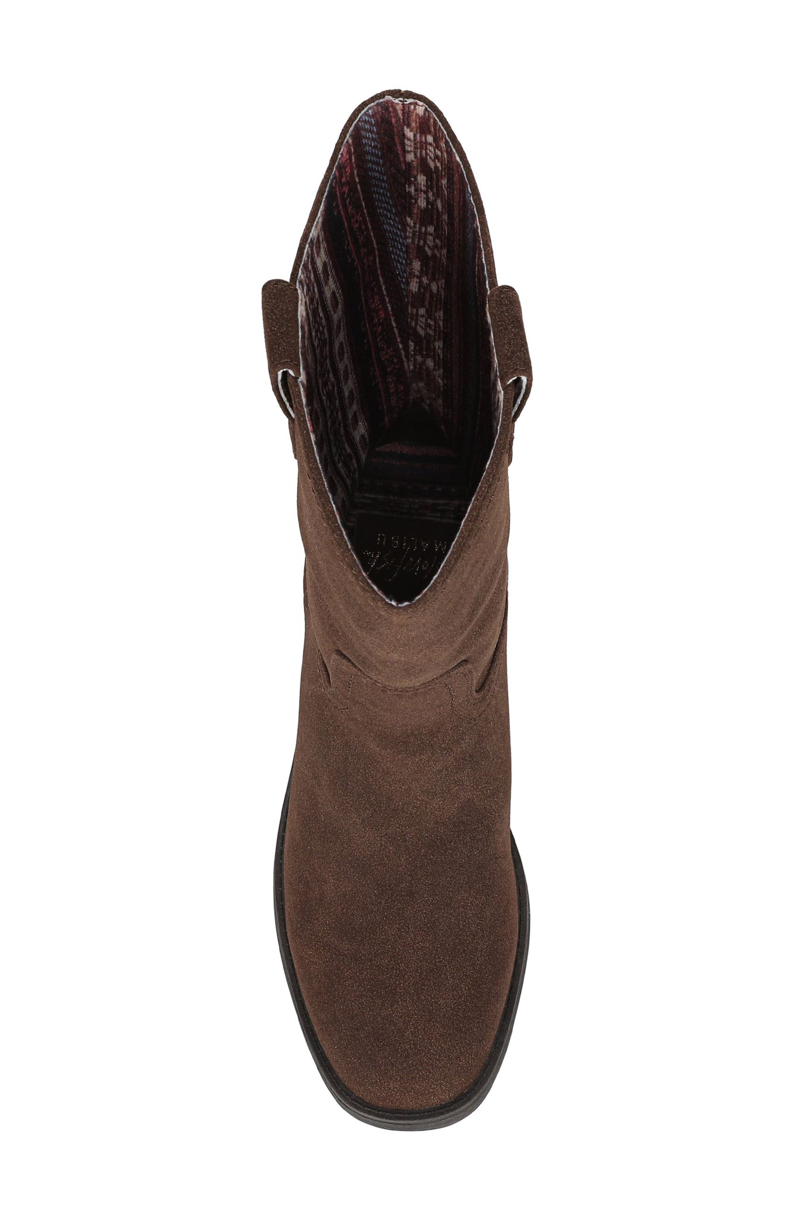 Nomadic Knee High Boot, Alternate, color, CHOCOLATE FAUX LEATHER