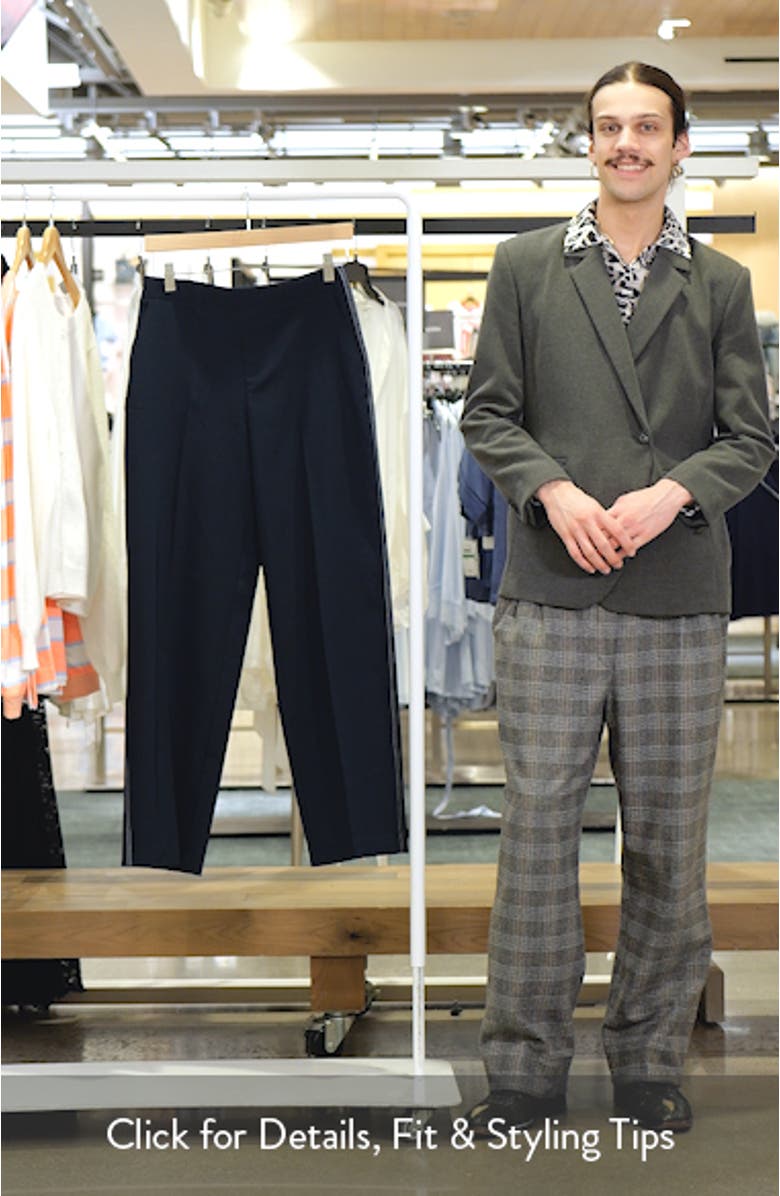 Lenox Accent Stitch Wide Leg Stretch Pants, sales video thumbnail