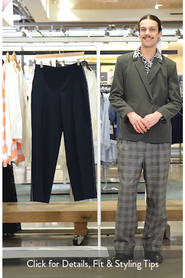 Lenox Accent Stitch Wide Leg Stretch Pants video