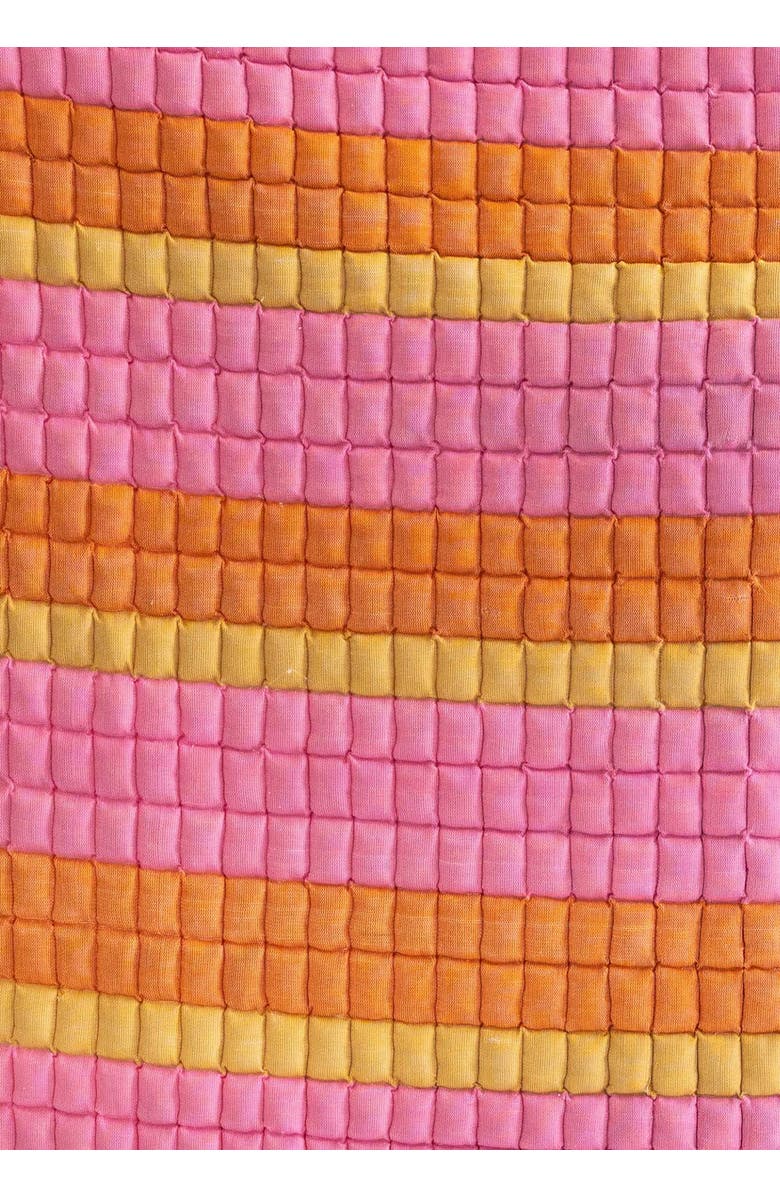 Inner Child Creamsicle Sujani Quilt, Alternate, color, King