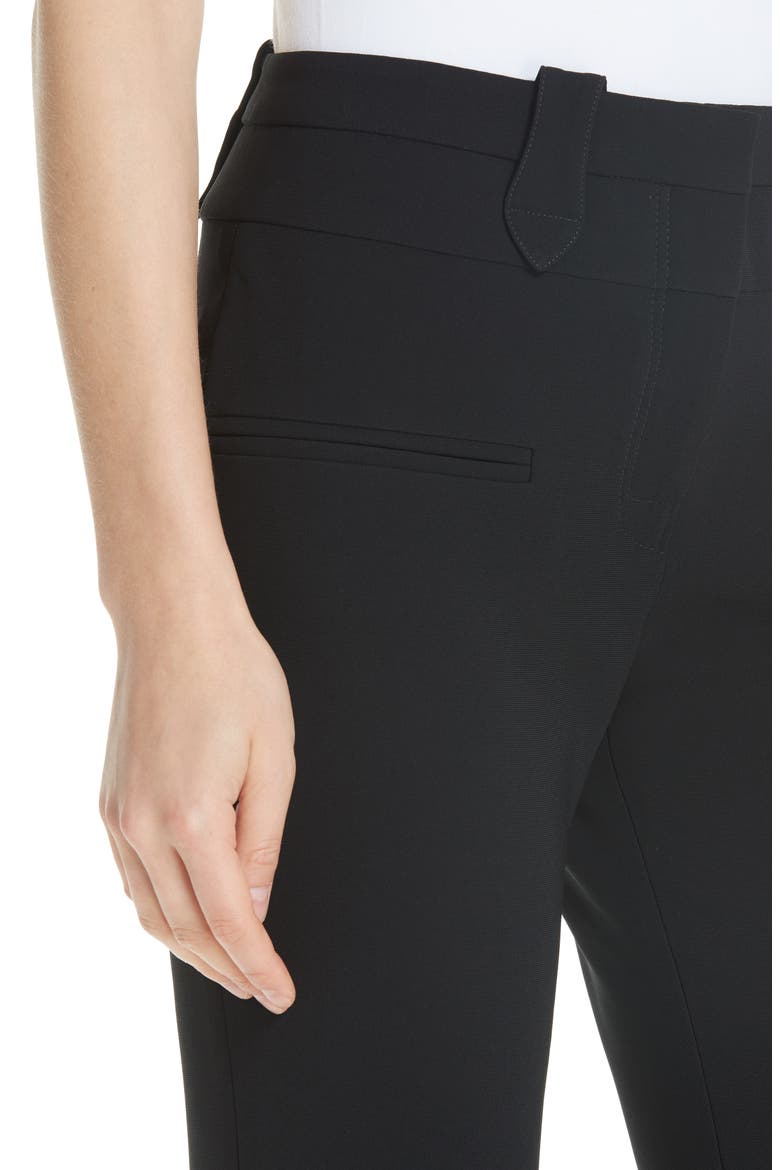 Slim Serge Pants, Alternate, color, BLACK