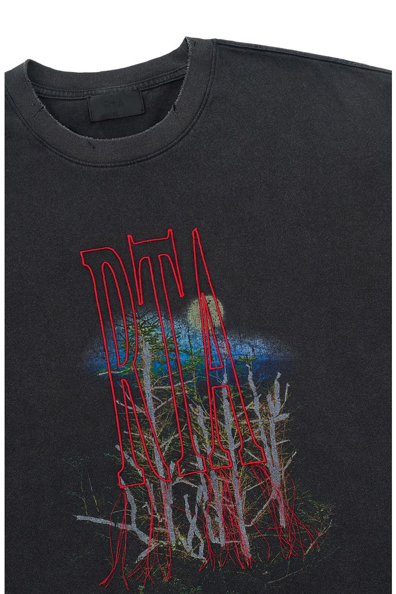 Colin Black Forest Oversize Graphic T-Shirt, Alternate, color, BLACK FOREST