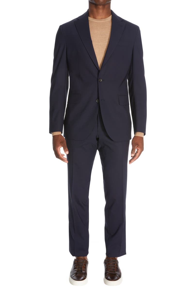 Jack Victor Dallas Unconstructed Stretch Wool Sport Coat, Main, color,