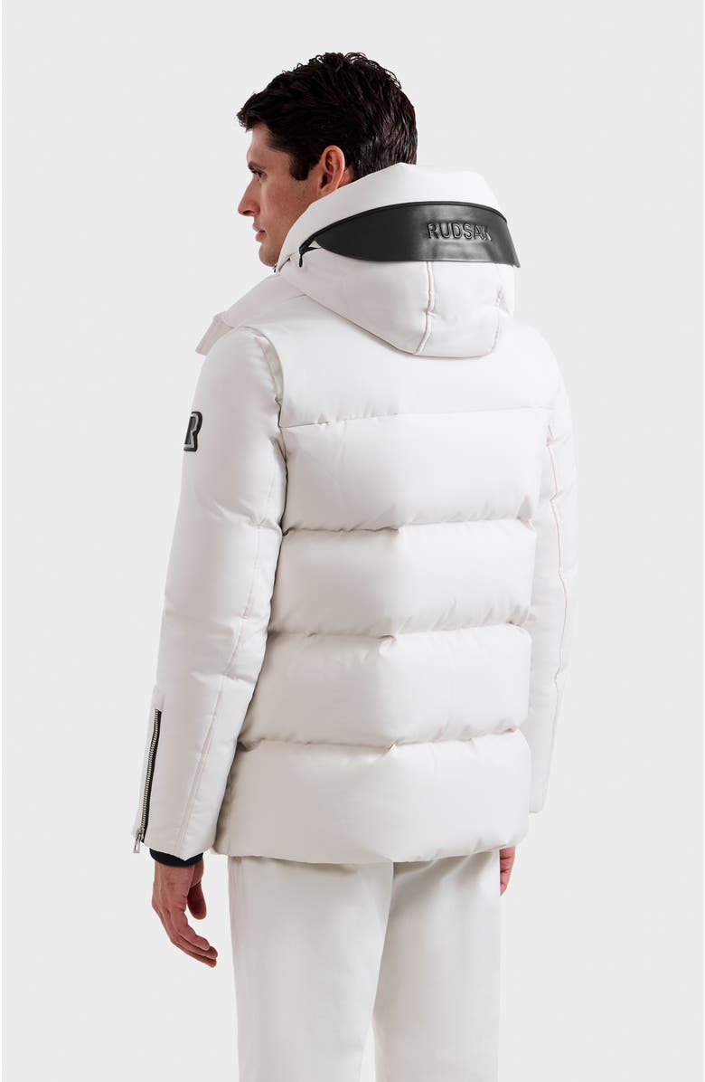 Rudsak Apollo Heritage Quilted Down Parka, Alternate, color, Vanilla