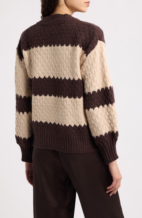 Stones Striped Cardigan