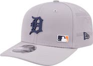 New Era Men's New Era Gray Detroit Tigers Laser Perforated 9SEVENTY Adjustable Hat
