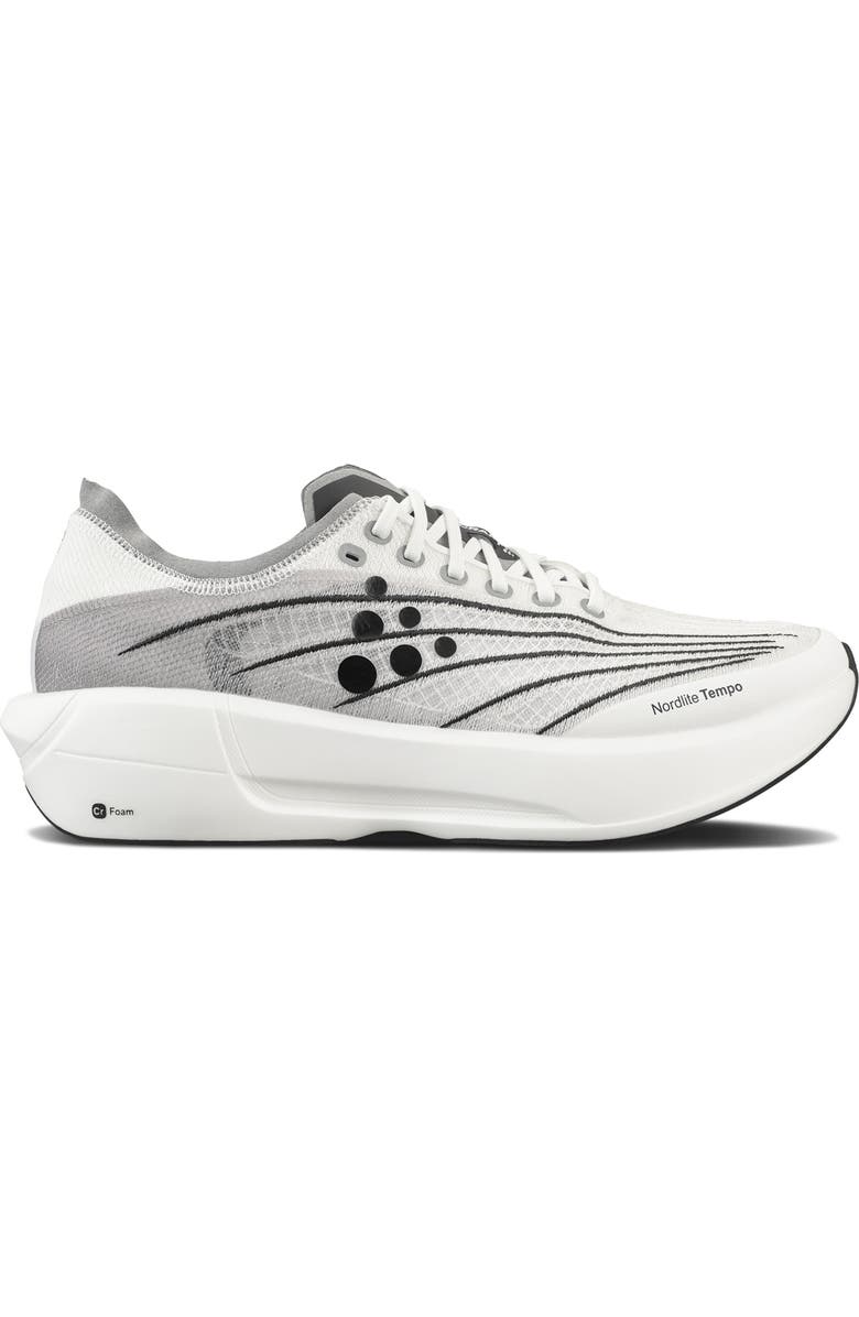 Craft Nordlite Tempo Running Shoe, Alternate, color, White