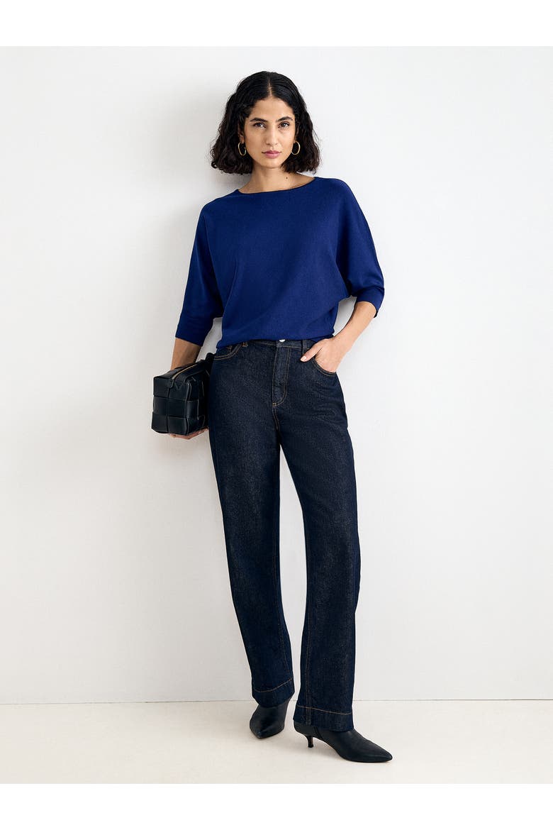 Cristine Chic Batwing Sleeves Jumper, Alternate, color, Cobalt