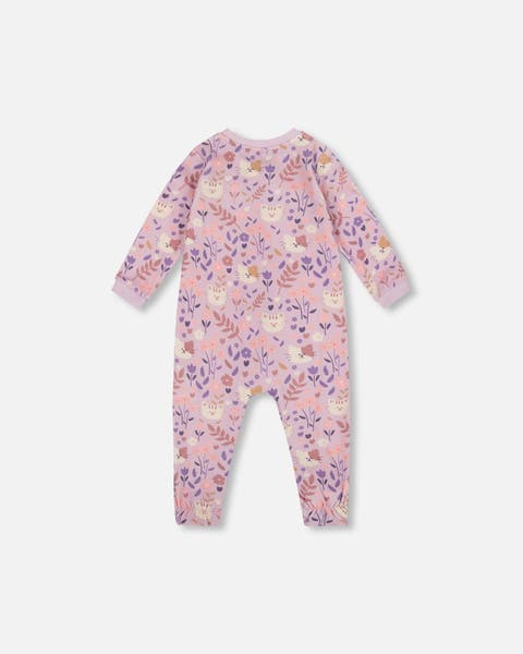 One-Piece Organic Cotton Pajama Cat (Baby)