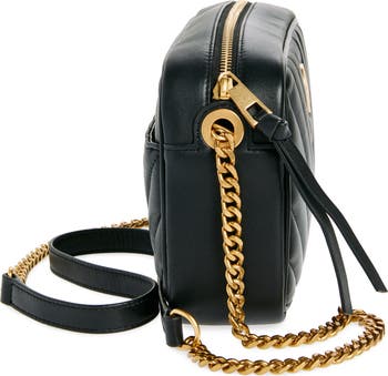 Theon Leather Camera Crossbody Bag
