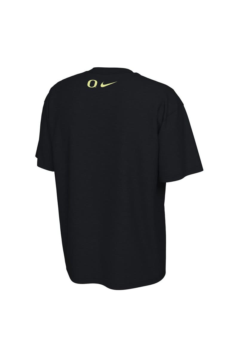 Nike Men's Nike Black Oregon Ducks Mummy Duck Glow In The Dark T-Shirt, Alternate, color, Black