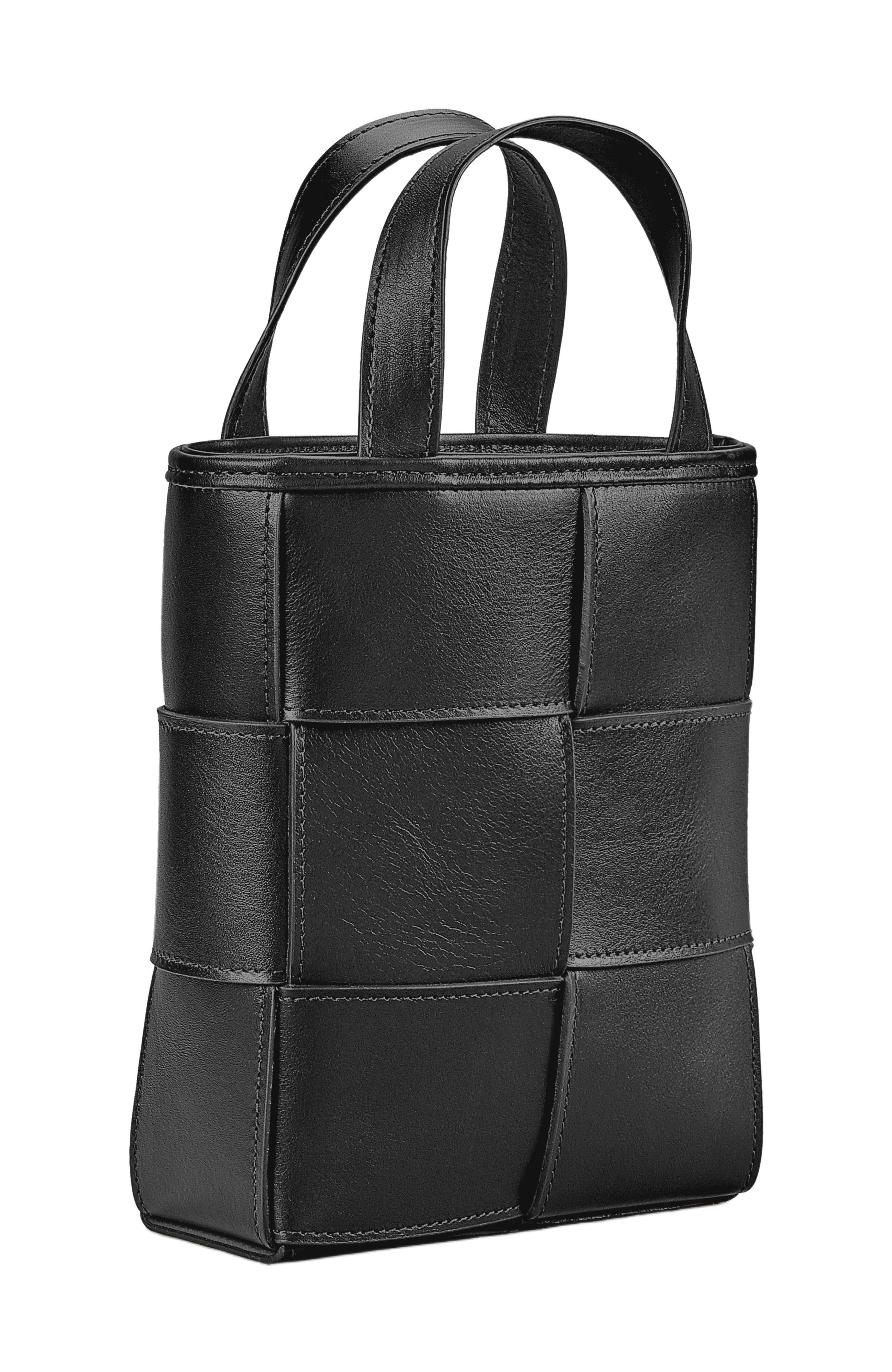 GiGi New York CHLOE MINI SHOPPER, Alternate, color, Black