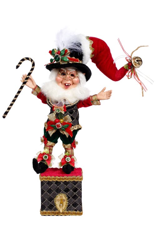 Mark Roberts Humbug Elf Stocking Holder In Multi