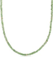 The Lovery Fine Jewelry Peridot Bead Necklace