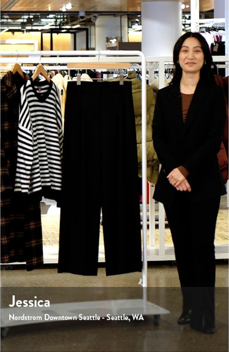 New Didi Wool Stretch Twill Wide Leg Pants, sales video thumbnail