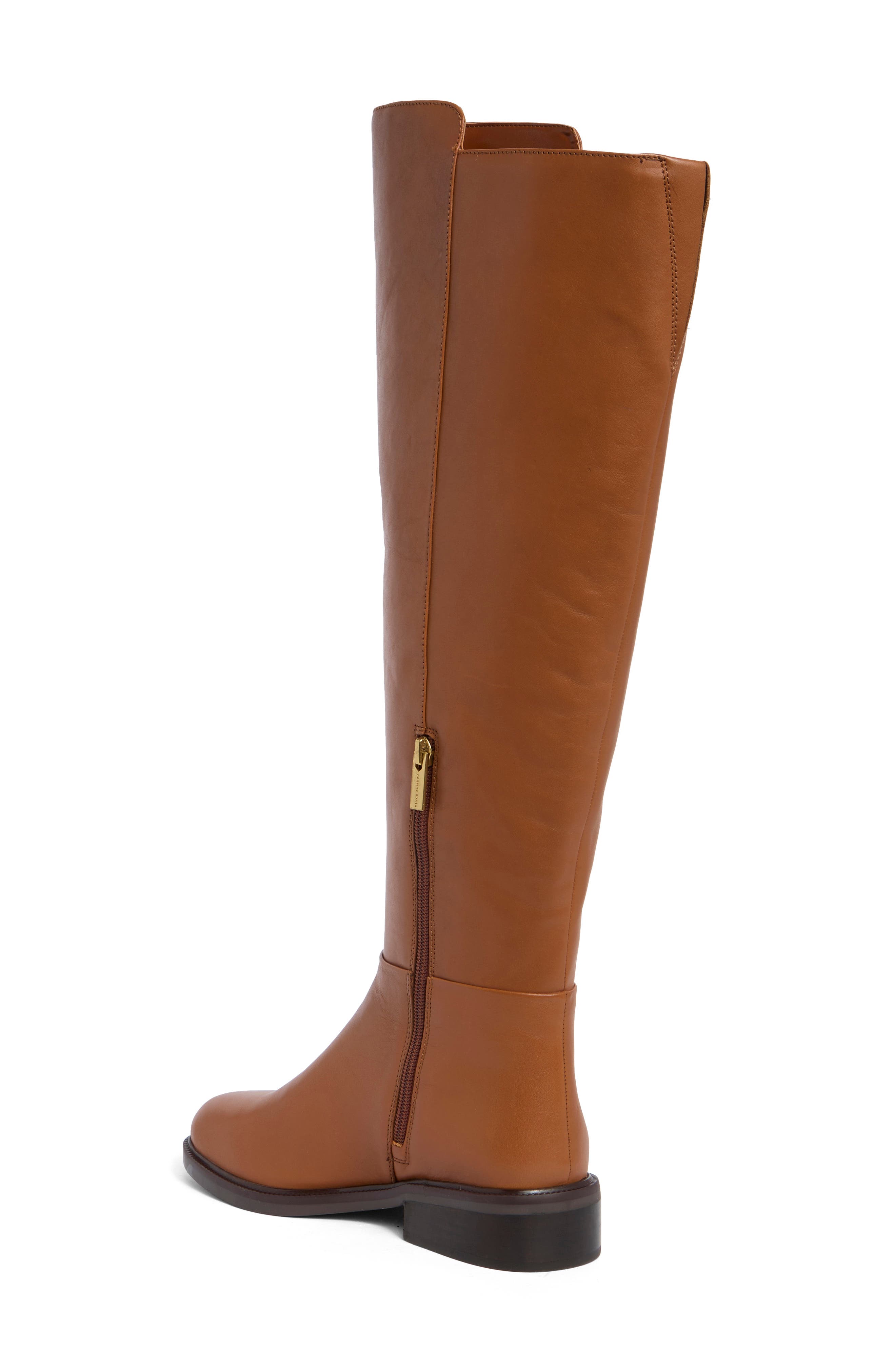 Amiyah Over the Knee Leather Boot, Alternate, color, WHISKEY