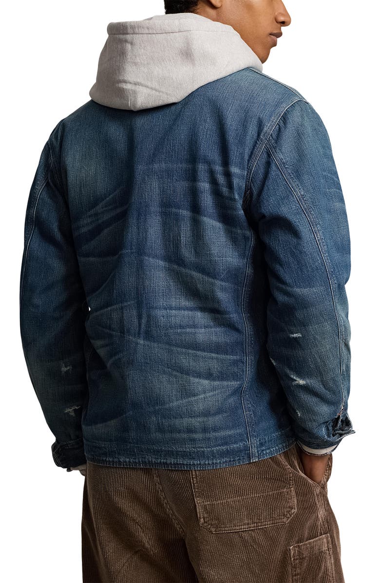Polo Ralph Lauren Denim Utility Jacket, Alternate, color, 