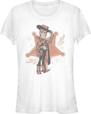 Toy Story 5 Juniors Toy Story 5 I Am Woody Badge T Shirt
