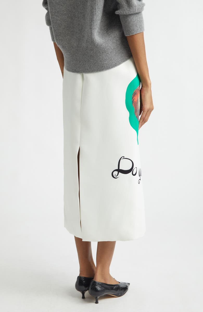 Brandon Maxwell The Mercer Tiger Print Pencil Skirt, Alternate, color, Tiger - Do You Like My Son