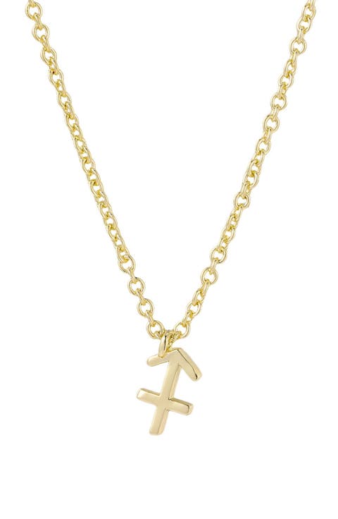 Zodiac Sign Pendant Necklace