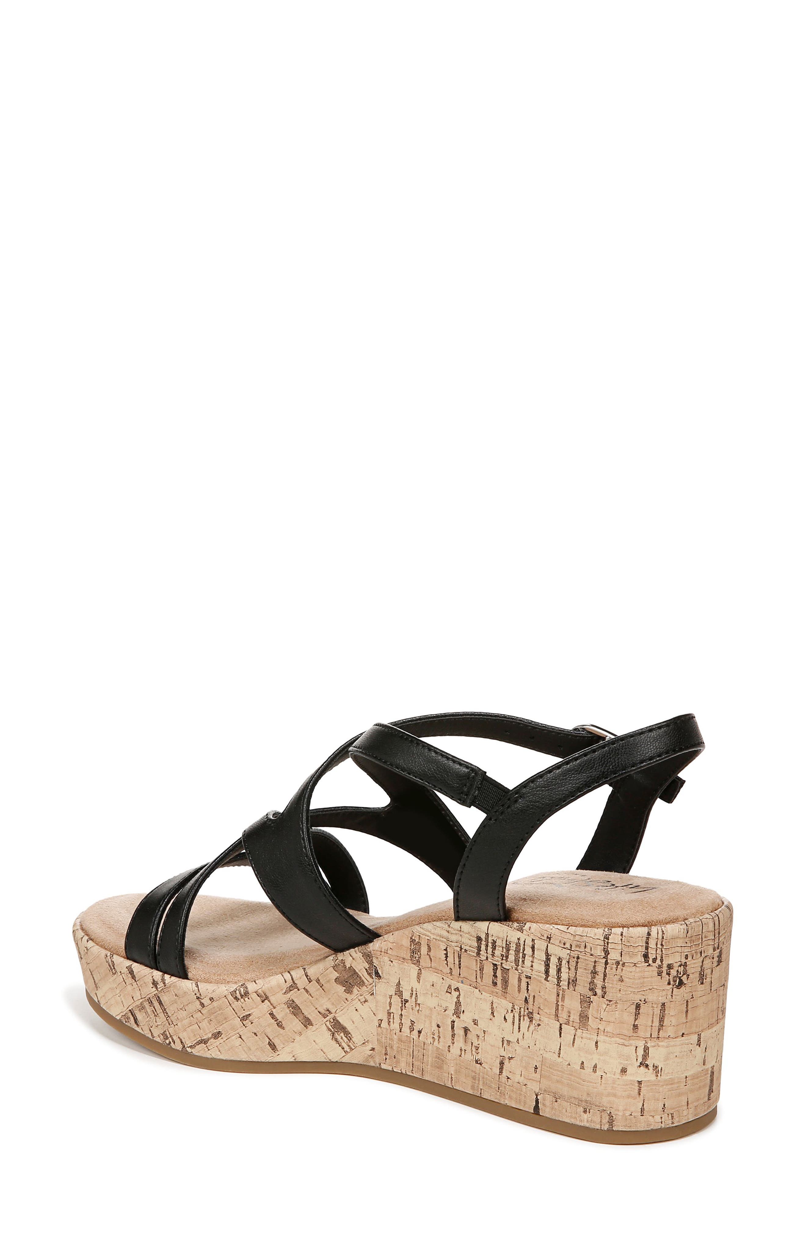 LifeStride Bailey Wedge Sandal, Alternate, color, 