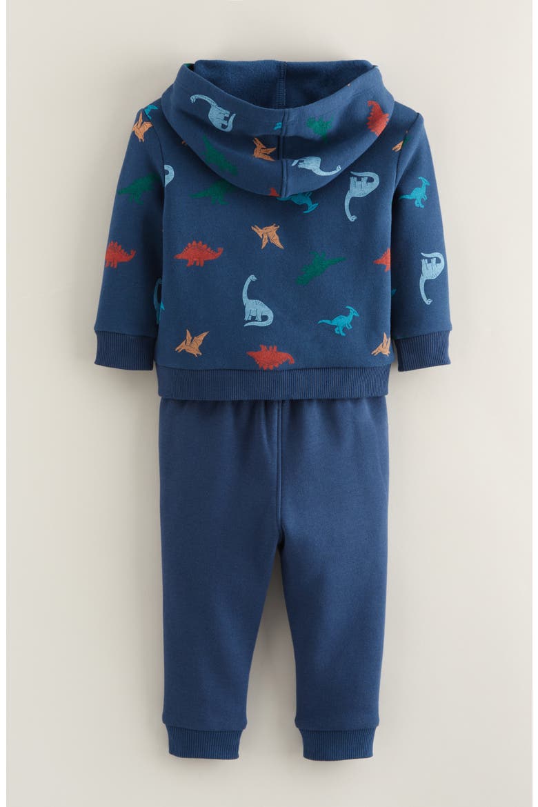 Hoodie & Joggers Set, Alternate, color, NAVY DINO TOSS- NAVY