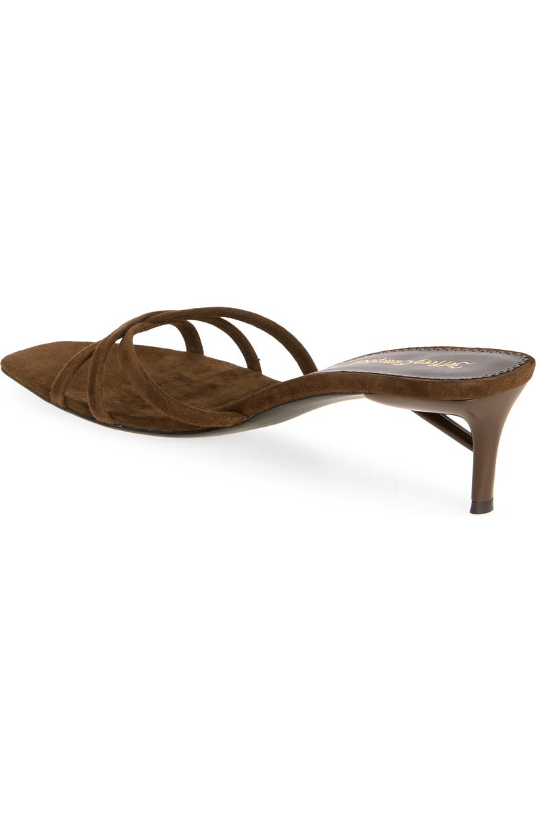 Jeffrey Campbell Nicoise Slide Sandal, Alternate, color, Brown Suede