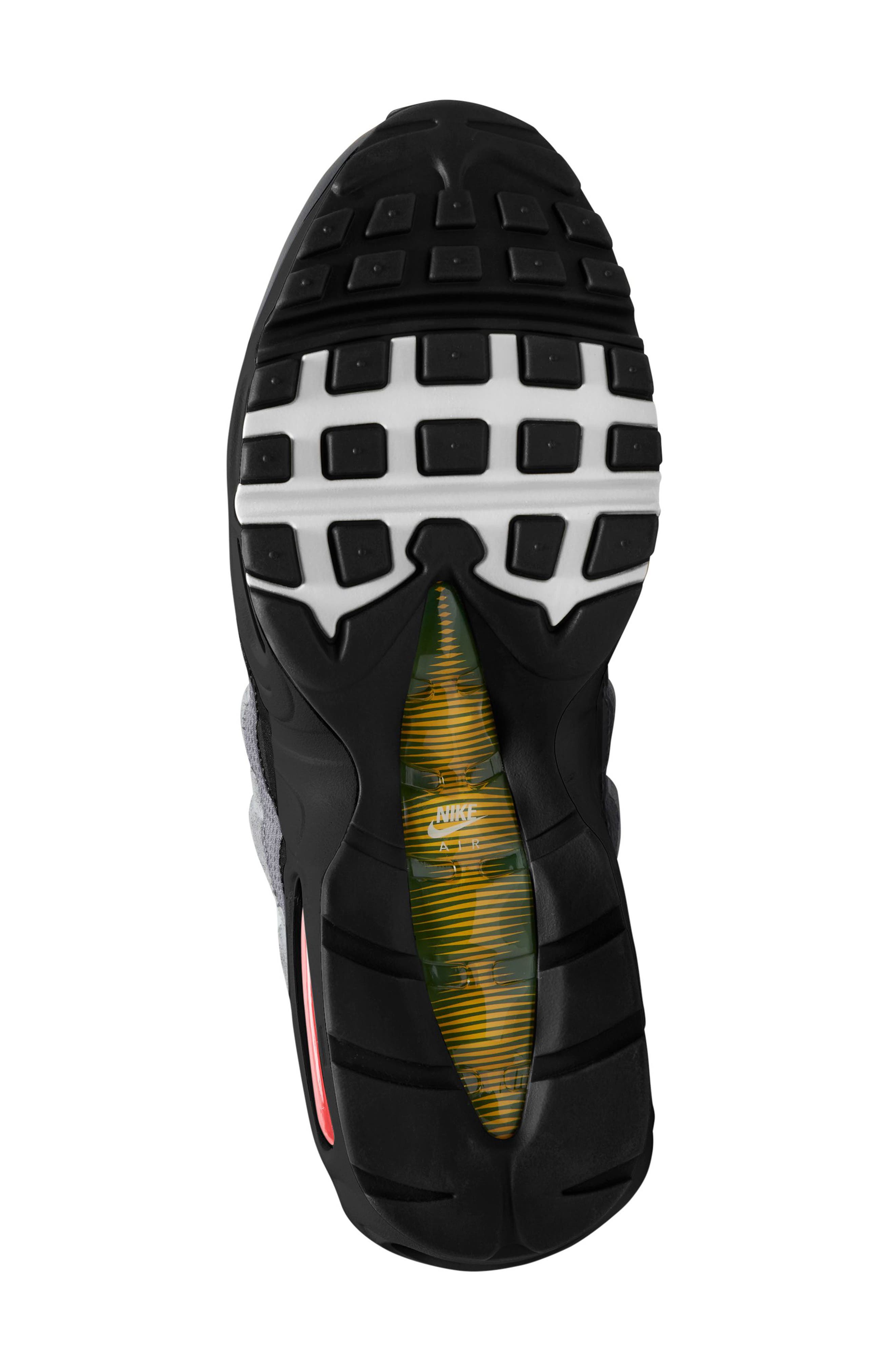 Air Max 95 Essential Sneaker, Alternate, color, BLACK/ TRACK RED/ ANTHRACITE
