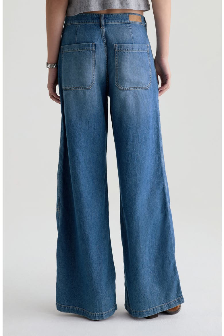 Stella High Waist Wide Leg Jeans, Alternate, color, GALAXY